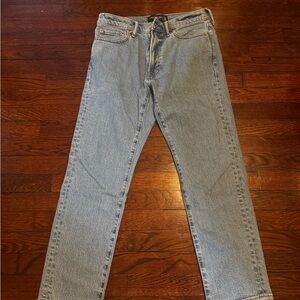 Abercrombie & Fitch Vintage Stretch Classic Blue Straight Denim Jeans